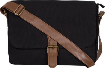 Purseus Messenger Bag(Black)