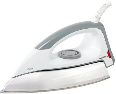 Havells Evolin Dry Iron(Grey & White)