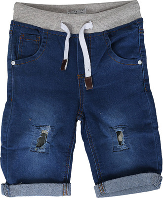 Shishu.Online Three Fourth For Boys(Blue Pack of 1