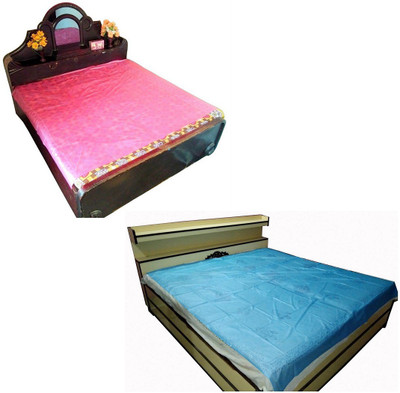 Deerosita Plastic Baby Bed Protecting Mat(Multicolor