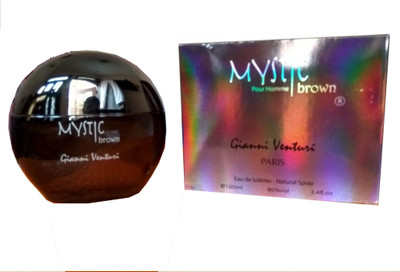 Gianni Venturi MYSTIC BROWN EDT FOR MEN Eau de Toilette - 100 ml(For Men)
