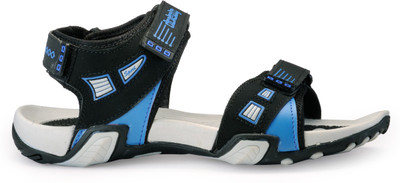 Density Men Black Sports Sandals