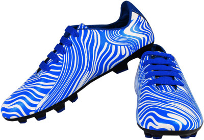 Zapatoz Blue Football Shoes for Men’s Football Shoes For Men(Blue