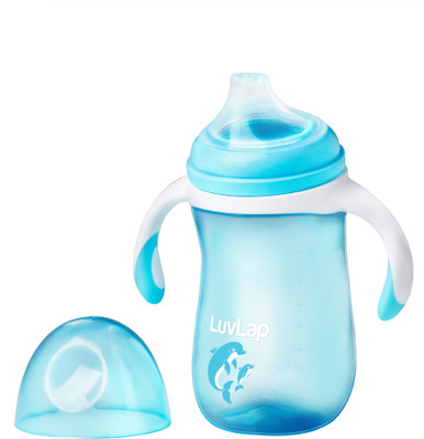 LuvLap Dolphin Sipper 260ml(Blue)