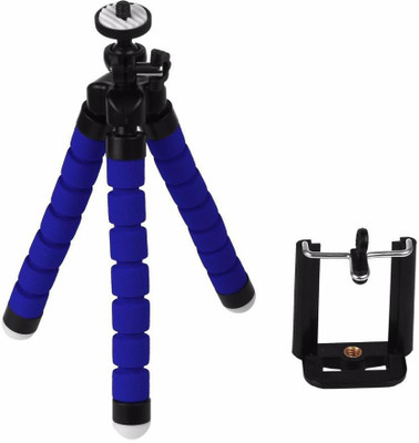 Klick n Shop 6 inch Mini Octopus Adjustable Mobile Phone Camera Stand Clip Bracket Holder And Tripod(Blue, Supports Up to 500 g)
Klick n Shop 6 inch Mini Octopus Adjustable Mobile Phone Camera Stand Clip Bracket Holder And Tripod(Blue, Supports Up to 500 g)