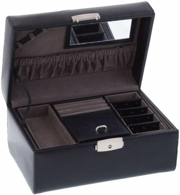 Leatherman 1313 keeping jewellary in a safe and nice ways Vanity Box(Black)