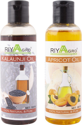 RIYAAGRO (Combo Pack of 2) 100 % Natrual & Pure Undiluted Cold Pressed (Kalaunji & Pumpkin Apricot Oil) For Hair-Scalp-Skin-Face-Nails-- 100 ml(100 ml)
RIYAAGRO (Combo Pack of 2) 100 % Natrual & Pure Undiluted Cold Pressed (Kalaunji & Pumpkin Apricot Oil) For Hair-Scalp-Skin-Face-Nails-- 100 ml(100 ml)