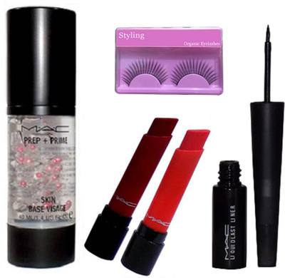 styling Eyelashes, Mac Prep+Prime Skin Base Visage Primer, Liptensity Lipstick ( Pack Of 2), Liquid Last Eyeliner(Set of 4)
styling Eyelashes, Mac Prep+Prime Skin Base Visage Primer, Liptensity Lipstick ( Pack Of 2), Liquid Last Eyeliner(Set of 4)