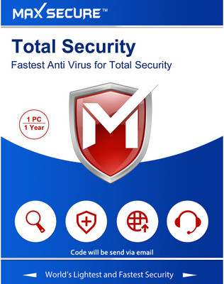 Max Secure 1 User 1 Year Total Security (Email Delivery - No CD)(Personal Edition)
Max Secure 1 User 1 Year Total Security (Email Delivery - No CD)(Personal Edition)