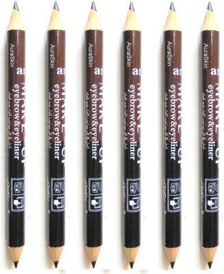 AuraSkin Milai Eyebrow Pencil Brown eyebrow pencil Black Eyebrow Pencil Brown lip liner2in1(brown, black)
AuraSkin Milai Eyebrow Pencil Brown eyebrow pencil Black Eyebrow Pencil Brown lip liner2in1(brown, black)