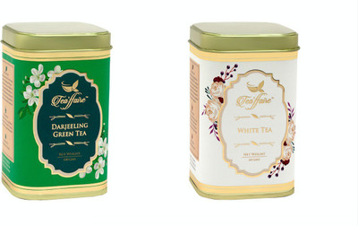 Tea'ffaire Combo Pack Darjeeling Green Tea, 100g+Darjeeling White Tea, 60g Assorted White Tea Box(160 g)
Tea'ffaire Combo Pack Darjeeling Green Tea, 100g+Darjeeling White Tea, 60g Assorted White Tea Box(160 g)