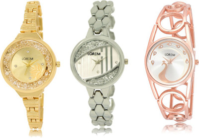 LOREM FZ 223_224_232 Designer Strap Analog watch for Women And Girls Watches Watch - For Women
LOREM FZ 223_224_232 Designer Strap Analog watch for Women And Girls Watches Watch - For Women