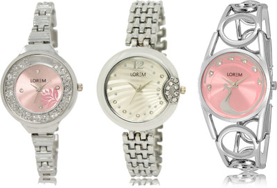 LOREM FZ 226_227_233 Designer Strap Analog watch for Women And Girls Watches Watch - For Women
LOREM FZ 226_227_233 Designer Strap Analog watch for Women And Girls Watches Watch - For Women