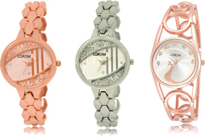LOREM FZ 222_223_232 Designer Strap Analog watch for Women And Girls Watches Watch - For Women
LOREM FZ 222_223_232 Designer Strap Analog watch for Women And Girls Watches Watch - For Women