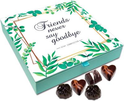 Chocholik Friendship Gift - Friends never say good bye - 9pc Truffles(108 g)
Chocholik Friendship Gift - Friends never say good bye - 9pc Truffles(108 g)