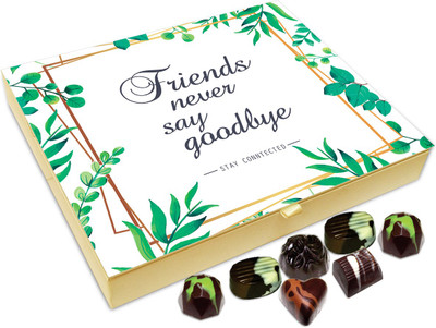 Chocholik Friendship Gift - Friends never say good bye - 20pc Truffles(240 g)
Chocholik Friendship Gift - Friends never say good bye - 20pc Truffles(240 g)