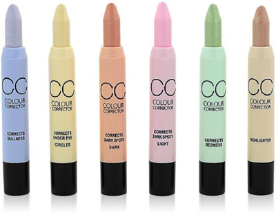 Menow MN Makeup Base CC Color Corrector Fault Corrector Cream Palette Pen Pencil Corretivo Stick Corrector Base Concealer(Multi)
Menow MN Makeup Base CC Color Corrector Fault Corrector Cream Palette Pen Pencil Corretivo Stick Corrector Base Concealer(Multi)