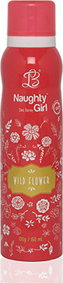 Naughty Girl Wild Flower Deodorant For Women 150 ML Deodorant Spray - For Women(150 ml)
Naughty Girl Wild Flower Deodorant For Women 150 ML Deodorant Spray - For Women(150 ml)