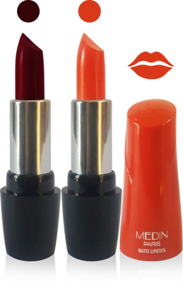 Medin paris ultra hd elegant colors matte lipstick cosmetics makeup 007 serires femina09 set of 2 color(d maroon orange)
Medin paris ultra hd elegant colors matte lipstick cosmetics makeup 007 serires femina09 set of 2 color(d maroon orange)