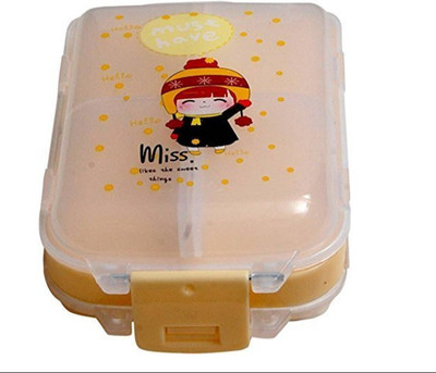 ski PILLBOX CREM Medicine Dispenser