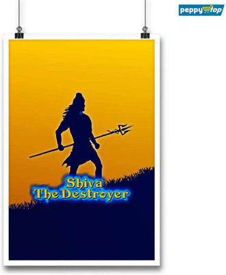 Peppy Stop : God Poster - Shiva The Destroyer - Lord Shiva Wall Posters 12'' x 18'' (without frame) Paper Print(18 inch X 12 inch, Rolled)
Peppy Stop : God Poster - Shiva The Destroyer - Lord Shiva Wall Posters 12'' x 18'' (without frame) Paper Print(18 inch X 12 inch, Rolled)