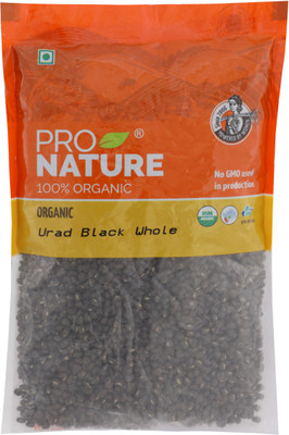 Pro Nature Organic Urad Dal Black (Whole, 500 g)