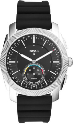 Fossil Q MACHINE Black Smartwatch(Black Strap Free Size)