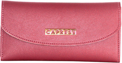 Caprese Women Evening/Party Red Artificial Leather Wallet(12 Card Slots), Medium pink
Caprese Women Evening/Party Red Artificial Leather Wallet(12 Card Slots), Medium pink
