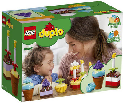 Lego My First Celebration 10862 - Block Set For 1.5+ Year Lil Kids (41 Pcs)(Multicolor)
Lego My First Celebration 10862 - Block Set For 1.5+ Year Lil Kids (41 Pcs)(Multicolor)