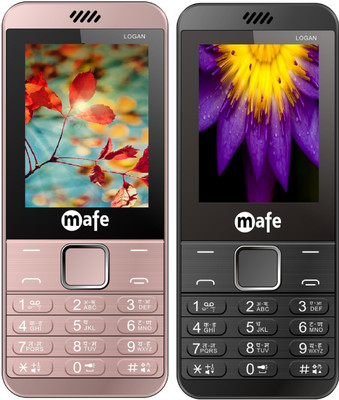 Mafe Logan Combo of Two Mobiles(Rose Gold&Dark Grey)