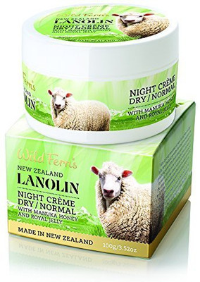 Wild Ferns Lanolin Manuka Honey And Royal Jelly Night Cream For Dry To Normal Skin(100 ml)
Wild Ferns Lanolin Manuka Honey And Royal Jelly Night Cream For Dry To Normal Skin(100 ml)