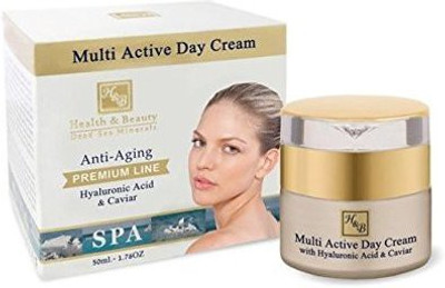 H&B Dead Sea Premium Line Multi Active Day Cream With Hyaluronic Acid & Caviar(50 ml)
H&B Dead Sea Premium Line Multi Active Day Cream With Hyaluronic Acid & Caviar(50 ml)