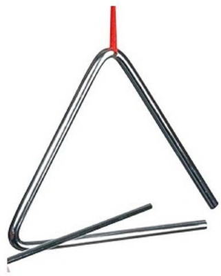 Goki Triangle - Musical Toy(Silver)