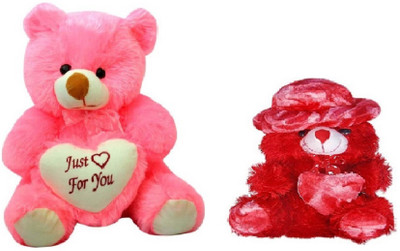Arvel 2 feet pink and cap teddy Jumbo teddy /high quality teddy / valentine teddy / anniversary gift teddy/ teddy for girlfriend - 60 cm(Pink, Red)
Arvel 2 feet pink and cap teddy Jumbo teddy /high quality teddy / valentine teddy / anniversary gift teddy/ teddy for girlfriend - 60 cm(Pink, Red)