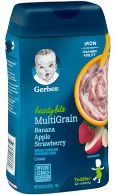 Gerber Hearty Bits Multigrain Banana Apple Strawberry 227g Cereal(227 g, 12+ Months)
Gerber Hearty Bits Multigrain Banana Apple Strawberry 227g Cereal(227 g, 12+ Months)