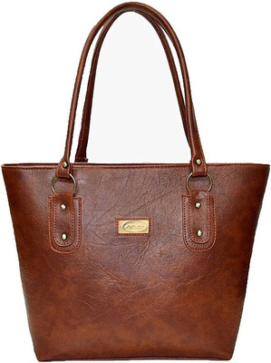NeerajCollections Hand-held Bag(Brown)