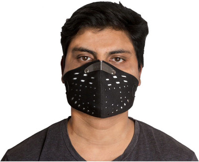 Autofy Black Anti Pollution and Anti Dust Disposable Particulate Mask and Respirator