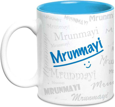 LOF Mrunmayi Name Gift Ceramic Inside Blue Gifts For Birthday Ceramic Mug(325 ml)
LOF Mrunmayi Name Gift Ceramic Inside Blue Gifts For Birthday Ceramic Mug(325 ml)