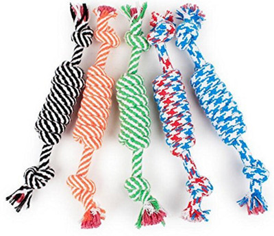 Foodie Puppies Cotton Rope Twisted Dog Chew Toy - (Color May Vary) Jute Tug Toy For Dog
Foodie Puppies Cotton Rope Twisted Dog Chew Toy - (Color May Vary) Jute Tug Toy For Dog