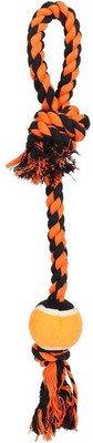 SRI Non-Toxic Puppy Cats Chew Toy with A Tug- Knotted Cotton Chew Rope Toy Cotton Chew Toy For Dog & Cat
SRI Non-Toxic Puppy Cats Chew Toy with A Tug- Knotted Cotton Chew Rope Toy Cotton Chew Toy For Dog & Cat