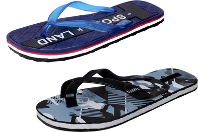 Indistar StepCare Slippers, Blue::black