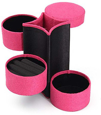 Honestystore Portable Mini 3 Layers Round Jewelry Cosmetic Box Organizer For Girls/Women(Pink) jwellery box Vanity Box(Pink)
Honestystore Portable Mini 3 Layers Round Jewelry Cosmetic Box Organizer For Girls/Women(Pink) jwellery box Vanity Box(Pink)
