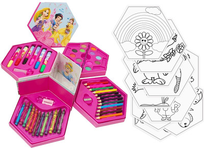 Kit4Curious Colors Box with Color Pencil, Water Color, Crayons, Sketch Pens (Set Of 46 Pieces) with 10 Coloring sheets Best Return Gift, Birthday Gift Pack
Kit4Curious Colors Box with Color Pencil, Water Color, Crayons, Sketch Pens (Set Of 46 Pieces) with 10 Coloring sheets Best Return Gift, Birthday Gift Pack