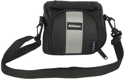 Nikon Digital Camera pouch for High / Ultra Zoom Cameras Camera Bag(Black)
