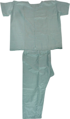 SR SR-11 Gown Hospital Scrub(GREEN L)