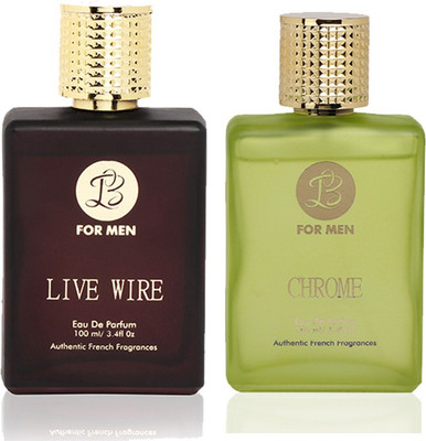 LB Perfume LB CHROME AND LB LIVEWIRE PERFUME FOR MEN 100 ML EDP(COMBO OF 2) Perfume - 25 ml(For Men)
LB Perfume LB CHROME AND LB LIVEWIRE PERFUME FOR MEN 100 ML EDP(COMBO OF 2) Perfume - 25 ml(For Men)