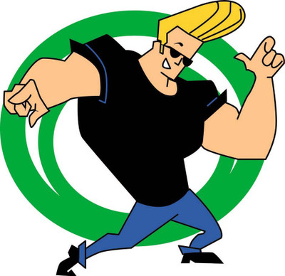 Johny Bravo Cartoon Poster Paper Print(12 inch X 18 inch, Rolled)