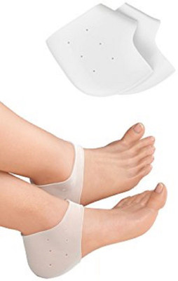 QUINERGYS ™ Silicone Gel Socks for Cracked Foot Skin Care, Reduce Pressure on Heel and Relief Heel Pain Heel Support (, Clear-7, White
QUINERGYS ™ Silicone Gel Socks for Cracked Foot Skin Care, Reduce Pressure on Heel and Relief Heel Pain Heel Support (, Clear-7, White