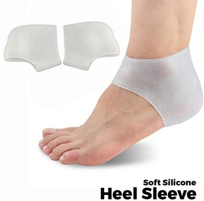 QUINERGYS ™ Silicone Heel Breathable Sock Heel Spur Pads Moisturizing Compression Sleeve Cushion Heel Support(White, Clear-32
QUINERGYS ™ Silicone Heel Breathable Sock Heel Spur Pads Moisturizing Compression Sleeve Cushion Heel Support(White, Clear-32