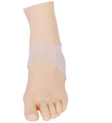 QUINERGYS ™ Silicone Gel Sleeve Heel Support(White, Clear-15